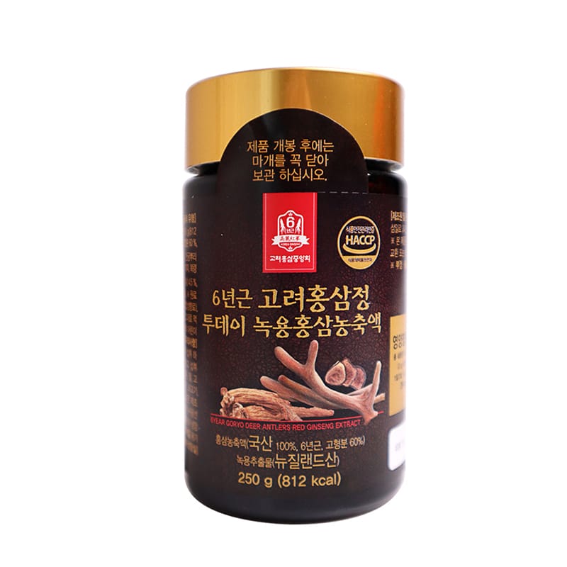 Cao hồng Sâm Nhung Hươu Goryo Deer Antlers Red Ginseng Extract 2 lọ x 250g